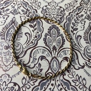 Vintage Vior Gold Plated Sterling Silver Bracelet